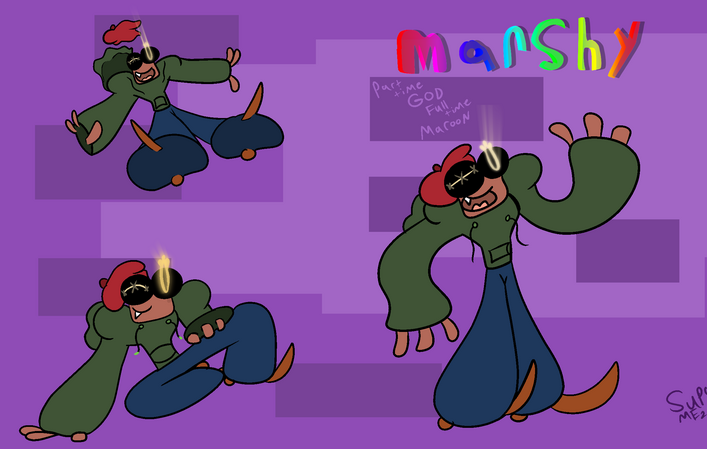 Marshy, concept sheet
